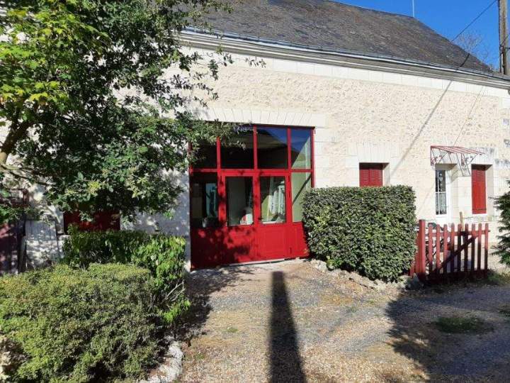 Porte d'entrée en alu Loches